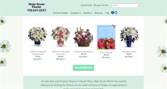 Desktop Screenshot of mainstreetfloristsouthriver.com